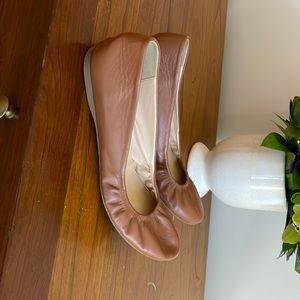 Ballet flats J Crew caramel color size 9.5